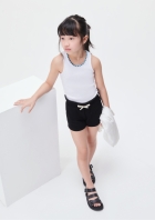 Shorts Curto B&aacute;sico Infantil Menina