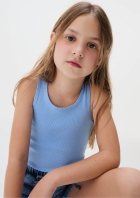 Regata B&aacute;sica Infantil Menina Em Ribana