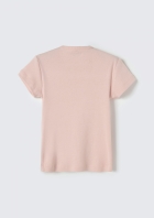 Blusa B&aacute;sica Infantil Menina Toddler Em Ribana