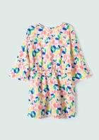 Sa&iacute;da de Praia Infantil Menina Floral