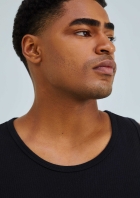 Regata B&aacute;sica Masculina Slim Em Ribana