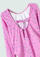 Mai&ocirc; Infantil Manga Longa Floral