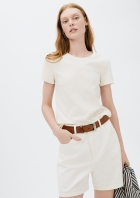 Blusa B&aacute;sica Feminina Manga Curta