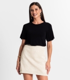 Blusa Feminina Manga Curta Rovitex