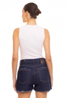 Short Comfort Com Bordado CityBlue