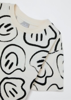 Camiseta Estampada Menino Em Algod&atilde;o