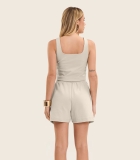 Conjunto Feminino Regata Com Shorts Endless