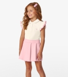 Conjunto Feminino Polo com Shorts Saia Trick Nick